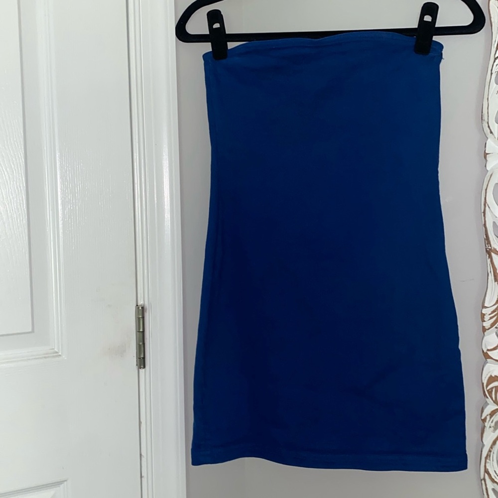 Zara dark blue dress, formal attire and gives you a sleek look